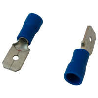 KOŃCÓWKA WSUWANA IZOLOWANA 1.5-2.5MM 0.8-6.35 10 SZTUK