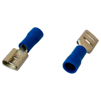 KOŃCÓWKA NASUWKA IZOLOWANA 1.5-2.5MM 0.8-6.35 10 SZTUK