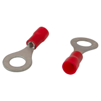 KOŃCÓWKA OCZKOWA IZOLOWANA 0.5-1.5MM 1.25/6MM 10 SZTUK