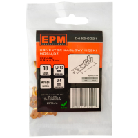 KOŃCÓWKA WSUWANA 1-1.5MM 0.8-6.35 10 SZTUK