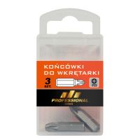 Bit krótki PZ3x25mm 3 szt. EPM E-400-0376