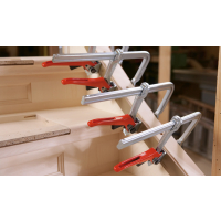 ŚCISK DŹWIGNIOWY ŚLUSARSKI STALOWY GSH 400*120MM