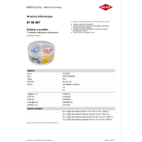 TULEKJI KABLOWE IZOLOWANE ZESTAW 100SZT.