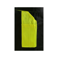 SPODNIE CXS OGRODNICZKI SIRIUS BRIGHTON CZARNO-ŻÓŁTE ROZM.52