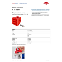 SZCZĘKA WYMIENNA DO 91 13 250