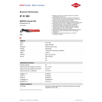 SZCZYPCE DO RUR COBRA XXL 560MM