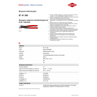 SZCZYPCE NASTAWNE WIELOFUNKCYJNE DO ŚRUB I NAKRĘTEK 250MM