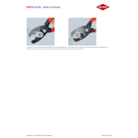 NOŻYCE DO KABLI 200MM