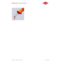 NÓŻ DO KABLI IZOLOWANY 1000V 190MM