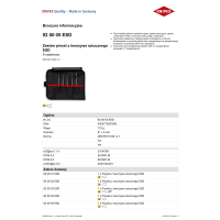 ZESTAW PĘSET Z TWORZYWA SZTUCZNEGO ESD, 5SZT.