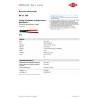 OBCĘGI ZBROJARSKIE O ZWIĘKSZONYM PRZEŁOŻENIU 300MM