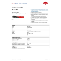 SZCZYPCE-KLUCZ OKSYDOWANE 300MM