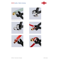 Szczypce do obejm opasek Knipex Oetiker 10 99 I220