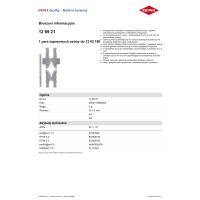 ZAPASOWE OSTRZE DO ŚCIĄGACZA IZOLACJI 1262180