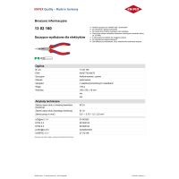 SZCZYPCE DLA ELEKTRYKÓW 4W1 160MM