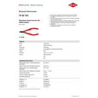 SZCZYPCE TNĄCE BOCZNE 125MM