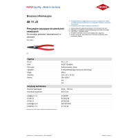 PRECYZYJNE SZCZYPCE DO PIERŚCIENI OSADCZYCH SPRĘŻYNUJĄCYCH