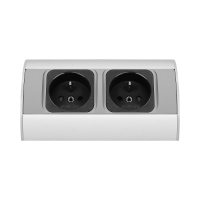 GNIAZDO MEBLOWE 2X2P+Z SREBRNE