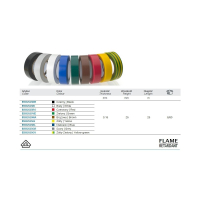 TAŚMA ELEKTROIZOLACYJNA 25M*25MM ŻÓŁTO-ZIELONA