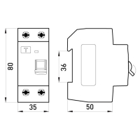 WYŁĄCZNIK RÓŻNICOWOPRĄDOWY RCCB.PRO 2P 25A 30MA