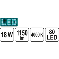 OPRAWA SUFITOWA LED 18W 300*300*15MM