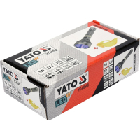 ZESTAW LATARKA UV AKUMULATOROWA 3W + OKULARY