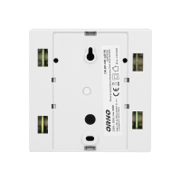 DZWONEK ELEKTROMECHANICZNY DWUTONOWY 230V BIAŁY QUARTO