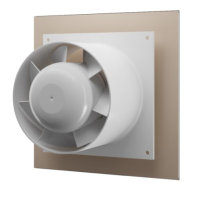 WENTYLATOR VERONI GLASS 120 S BEŻOWY