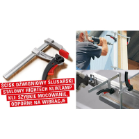 ZESTAW ŚCISKÓW DŹWIGNIOWY SZYBKOMOCUJĄCY LEKKI KLIKLAMP