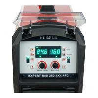 PÓŁAUTOMAT SPAWALNICZY EXPERT MIG 250 4X4 PFC SYNERGIC