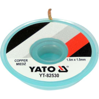 TAŚMA ROZLUTOWNICZA PLECIONKA MIEDZIANA 1.5MM*1.5M