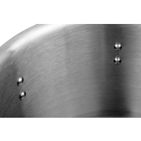 GARNEK WYSOKI Z POKRYWKĄ ZE STALI NIERDZEWNEJ 45X45 71L