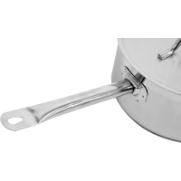 RONDEL Z POKRYWKĄ ZE STALI NIERDZEWNEJ 20X10,5CM 3.3L.