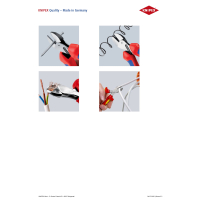 KOMPAKTOWE SZCZYPCE TNĄCE BOCZNE X-CUT 160MM KNIPEX 73 05 160 T