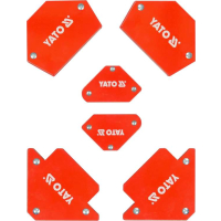 ZESTAW SPAWALNICZYCH KĄTOWNIKÓW MAGNET. 6 SZT.