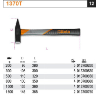 MŁOTKI ŚLUSARSKIE, TRZONEK Z TWORZYWA SZTUCZNEGO 300G