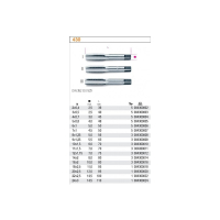 KOMPLET GWINTOWNIKÓW RĘCZNYCH METRYCZNYCH M8 3SZT.