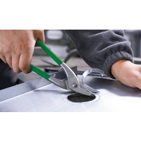 NOŻYCE KSZTAŁTOWE DO WYCINANIA OTWORÓW LEWE 250MM