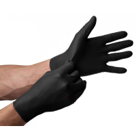 RĘKAWICE NITRYLOWE MERCATOR GO GRIP CZARNE ROZMIAR XL