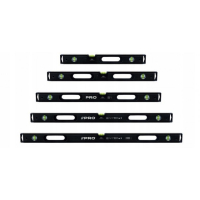 POZIOMICA MALOWANA CZARNA FREZ Z UCHWYTEM HD SERIA 900 180CM