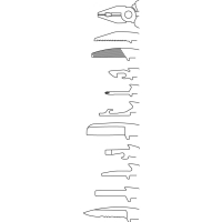 NARZĘDZIE WIELOFUNKCYJNE, ZESTAW 11SZT.