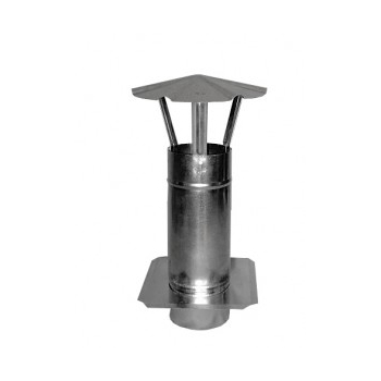 KOMINEK WENTYLACYJNY OCYNKOWANY Z PŁYTĄ 110MM