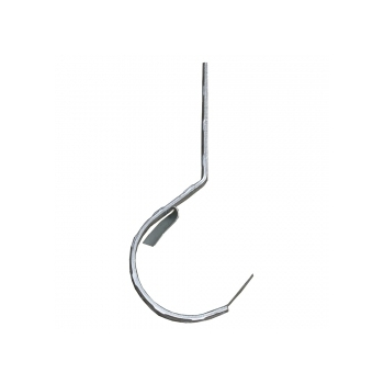 UCHWYT RYNNY WYGIĘTY 150MM OCYNKOWANY