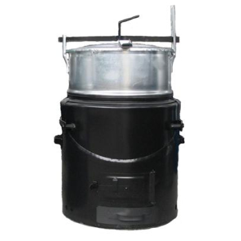 PARNIK Z SZAMOTEM OCYNKOWANY 60 L