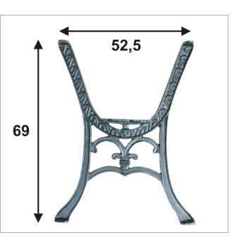 NOGA DO STOLIKA 'CHINKA' , KPL. PRAWA + LEWA