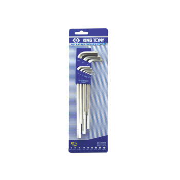 KOMPLET KLUCZY IMBUSOWYCH ''HEX'' TYP L 1.5-10MM EXTRA DŁUGI