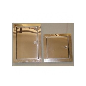 DRZWICZKI KOMINOWE NIERDZEWNE 155*205MM ŚREDNIE