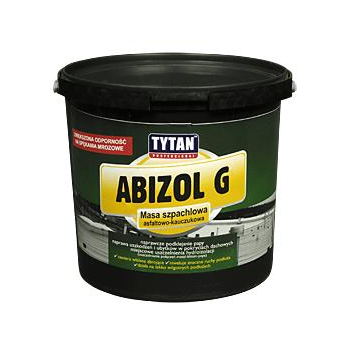 ABIZOL G MASA SZPACHLOWA BITUMICZNA 5KG