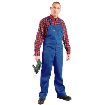 SPODNIE OCHRONNE OGRODNICZKI, NIEBIESKIE SMN 50