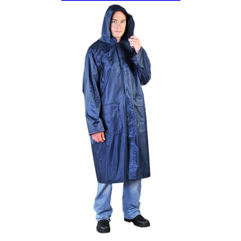 PŁASZCZ PRZECIWDESZCZOWY NIEBIESKI PPNPG ROZMIAR XXXL